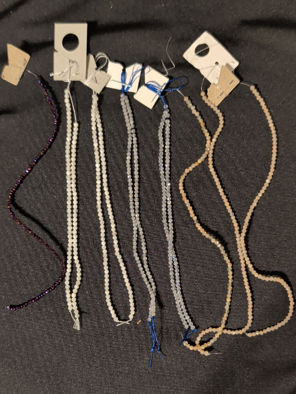 Giant Lot of NWT Bead Strands: 135+ Semi-precious, Glass, Ceramic, Metal & Shell - Picture 14 of 17